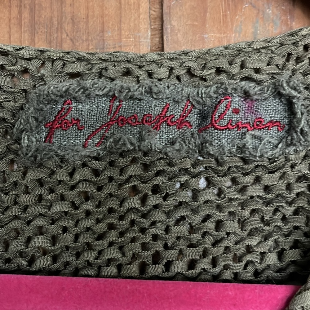 Sundance For Joseph Linen Cardigan Size Small - Picture 2 of 4
